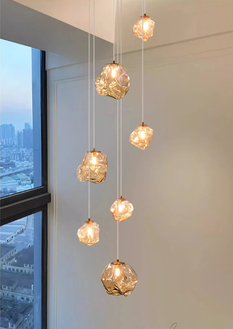 Modern Staircase Chandelier