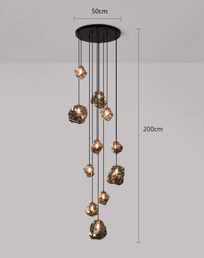 Modern Staircase Chandelier