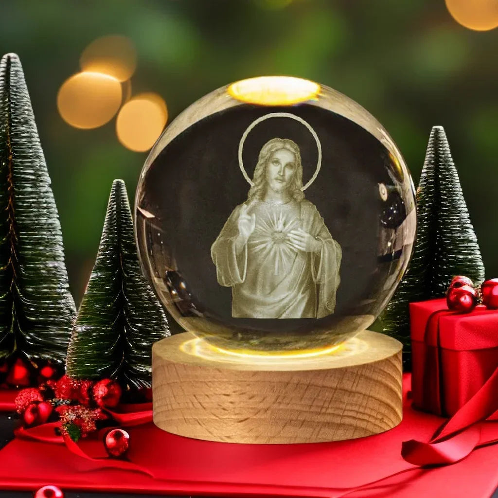Faith Crystal Ball Night Light