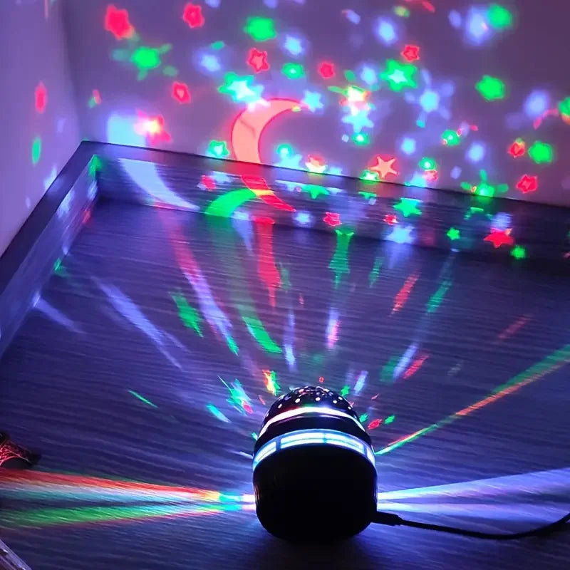 Rotating Starry Sky Projector