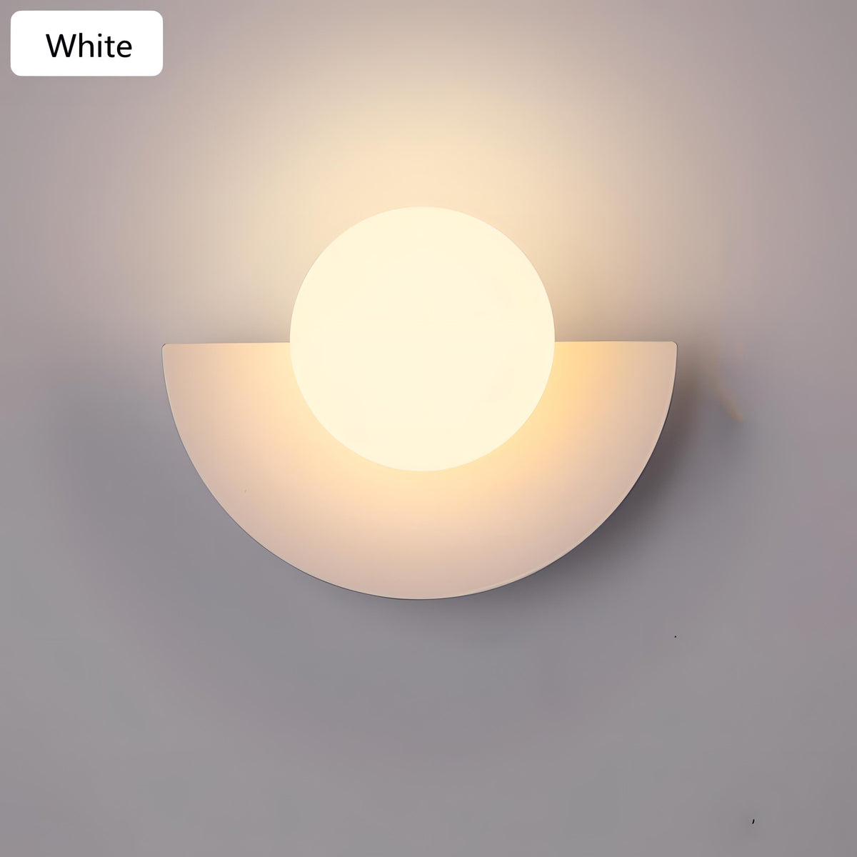Everest Nordic Half-Moon Wall Light