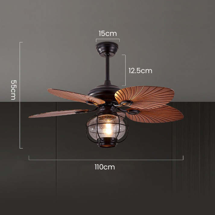 Black Vintage Ceiling Fan