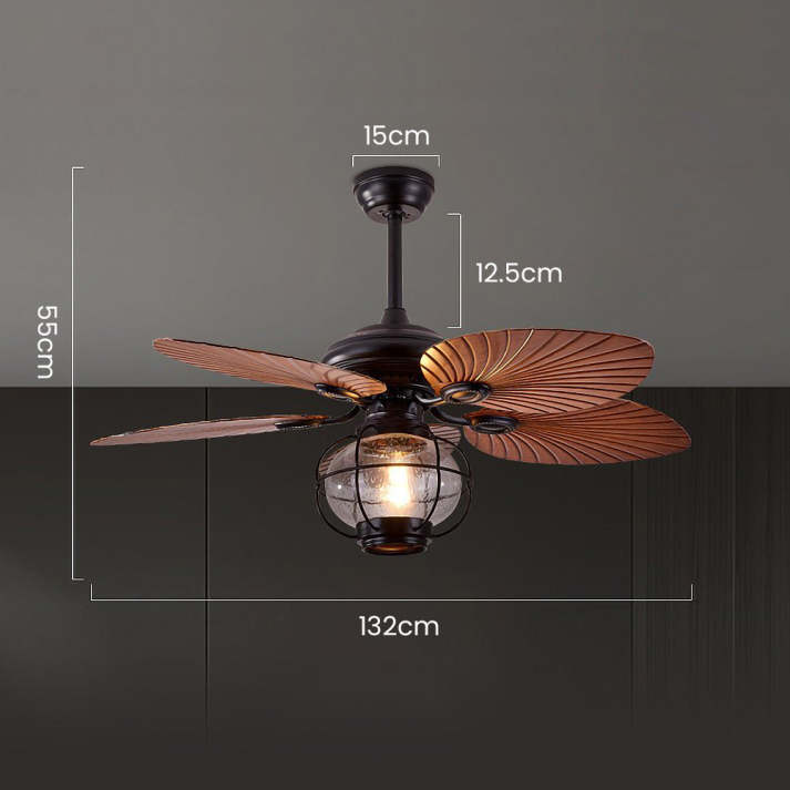 Black Vintage Ceiling Fan