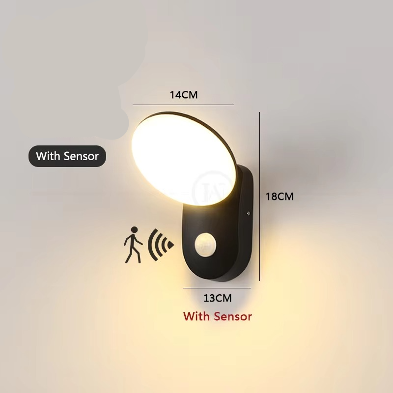 Motion Sensor LED Wall Light