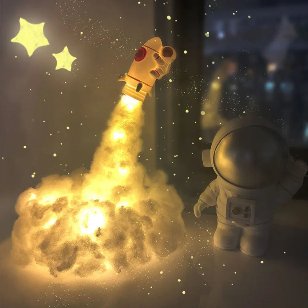 Rocket Launch Cloud Lamp