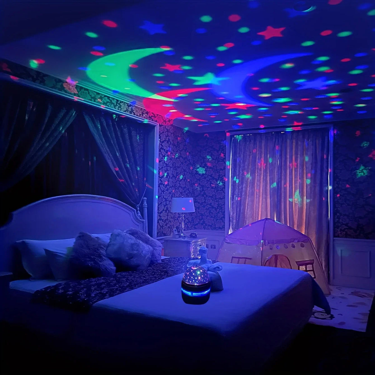Rotating Starry Sky Projector