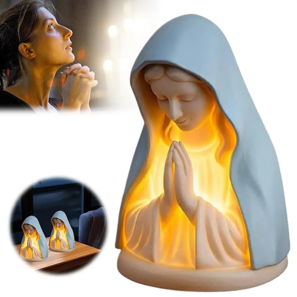 Praying Virgin Mary Lamp