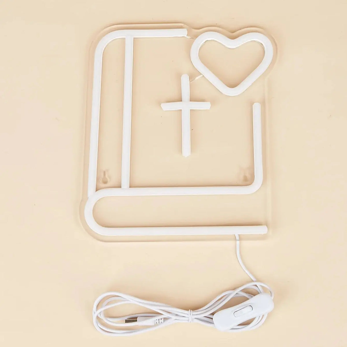 Holy Bible Neon Sign