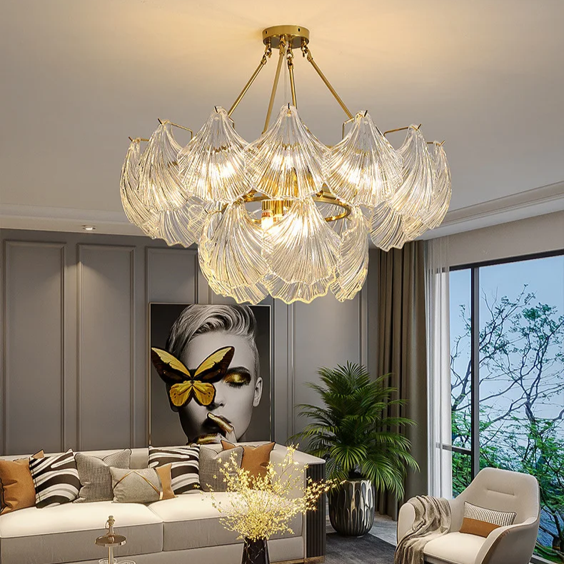 Soft Shell Chandelier