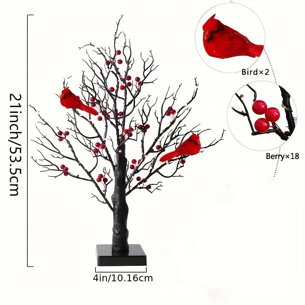Red Berry Blossom Tree