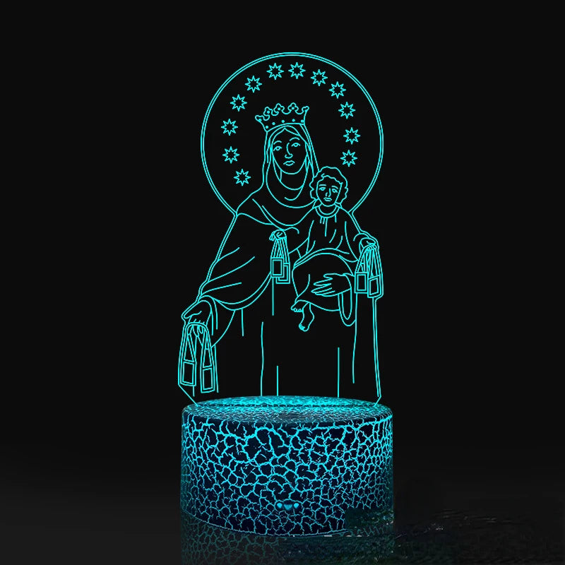Sacred 3D Illusion Lamp