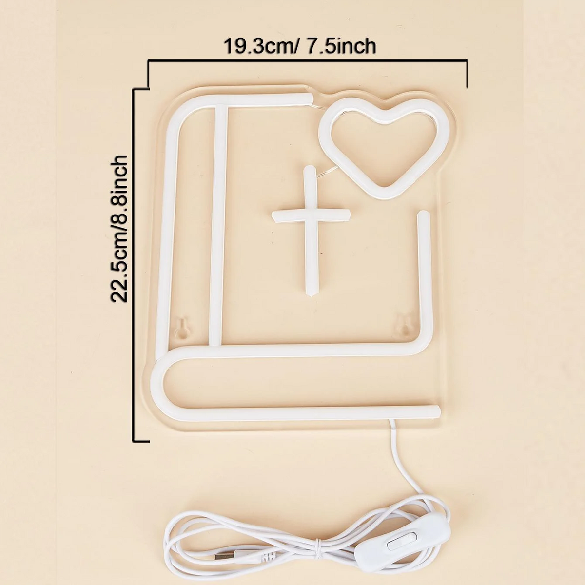 Holy Bible Neon Sign