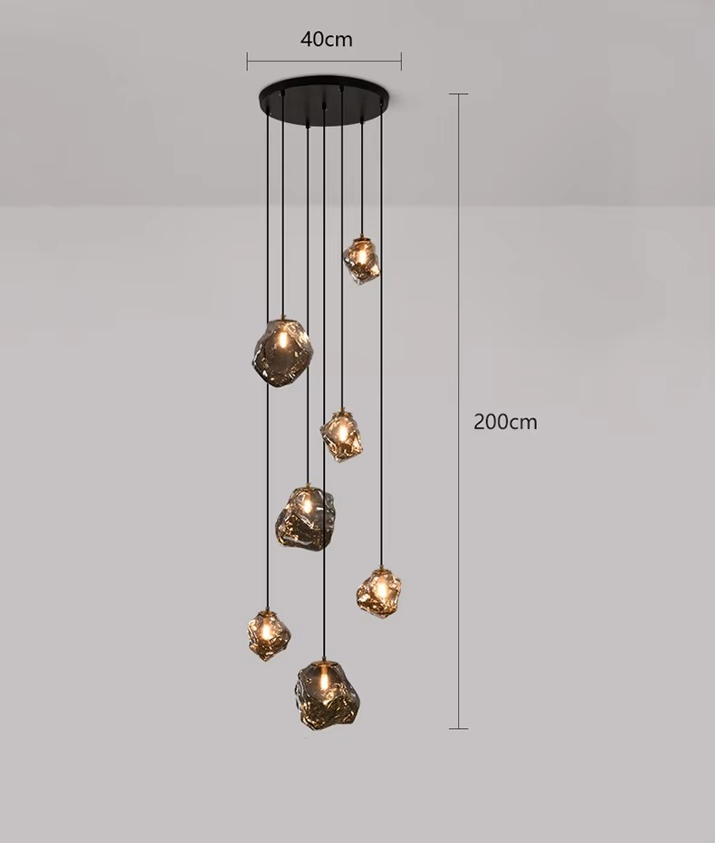 Modern Staircase Chandelier