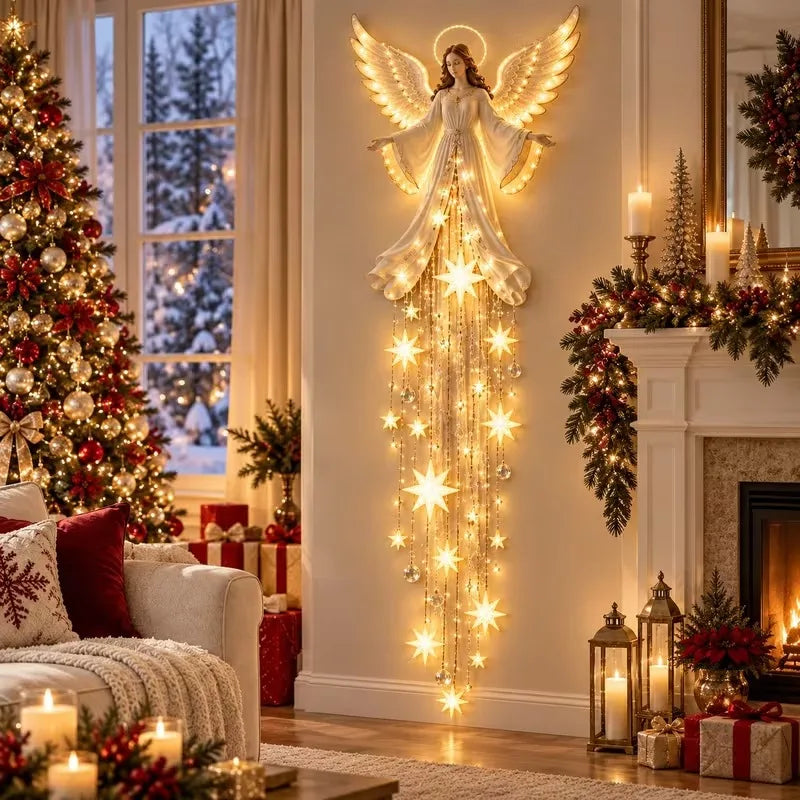 Angel Starfall Wall Light