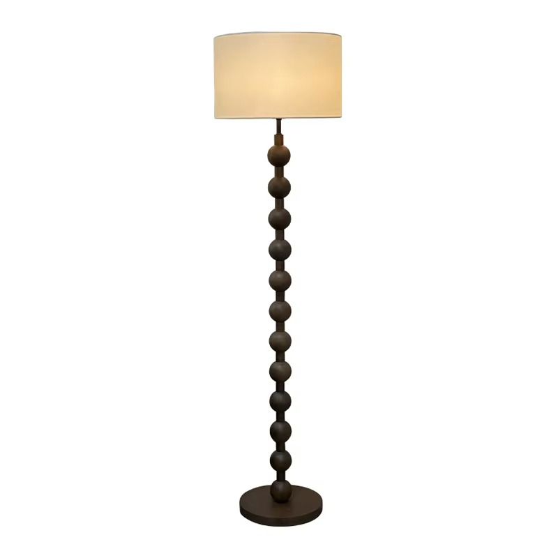 Japandi Wooden Floor Lamp