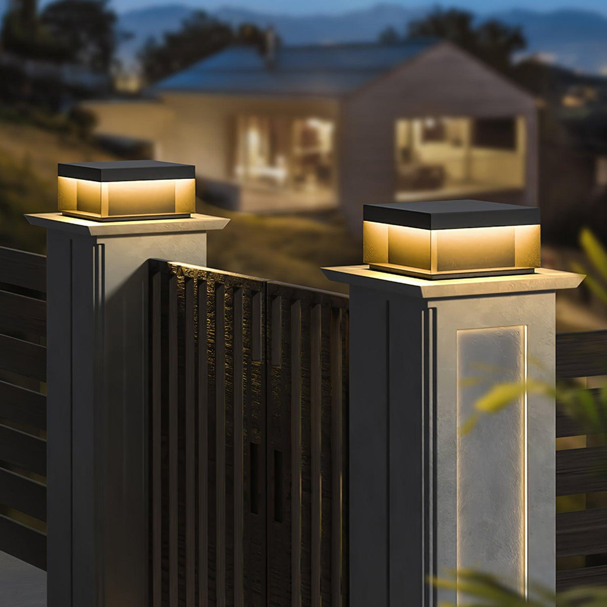 Black Outdoor Light