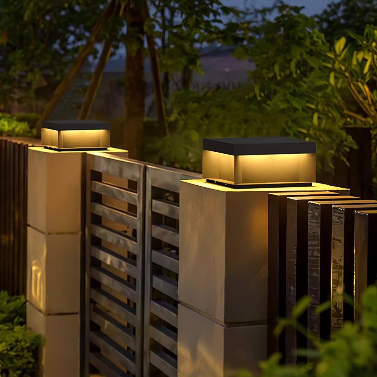 Black Outdoor Light