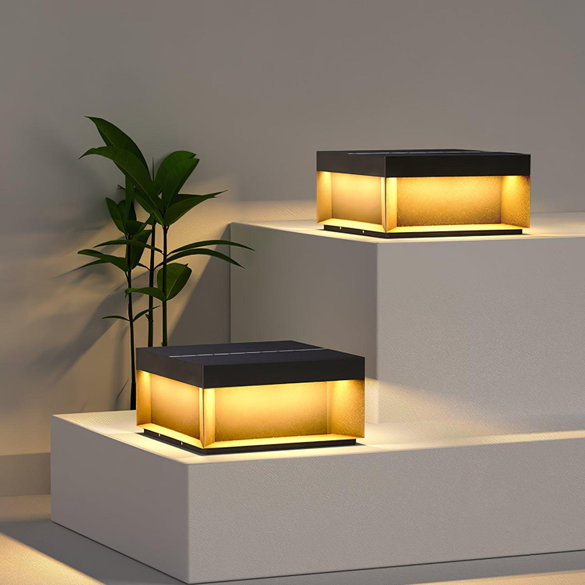 Black Outdoor Light