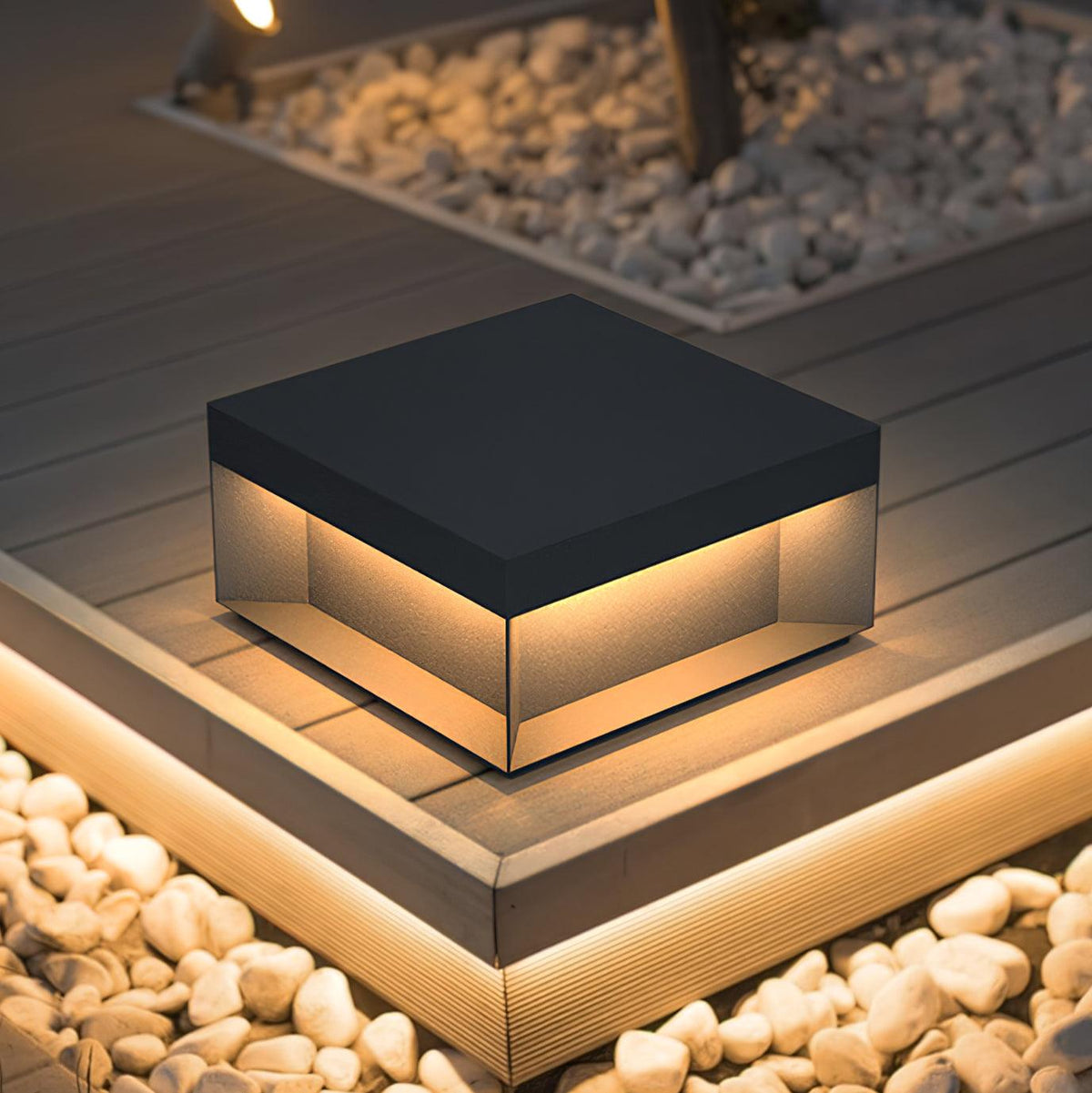 Black Outdoor Light