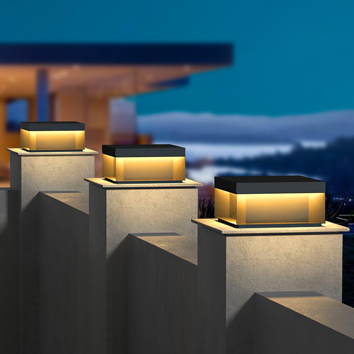 Black Outdoor Light