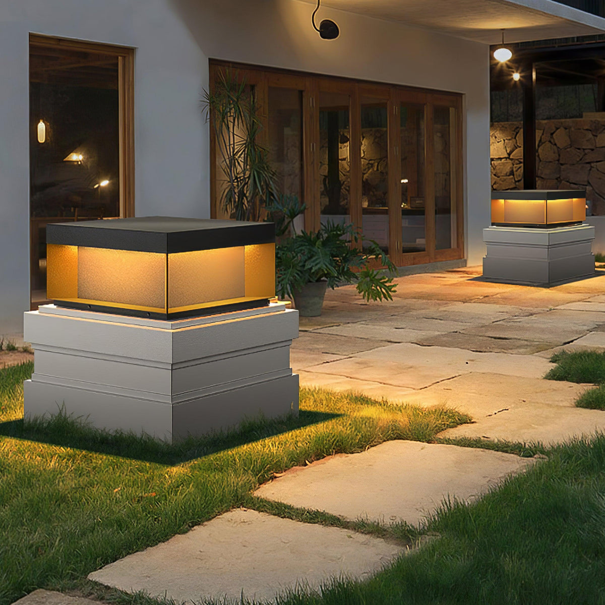 Black Outdoor Light