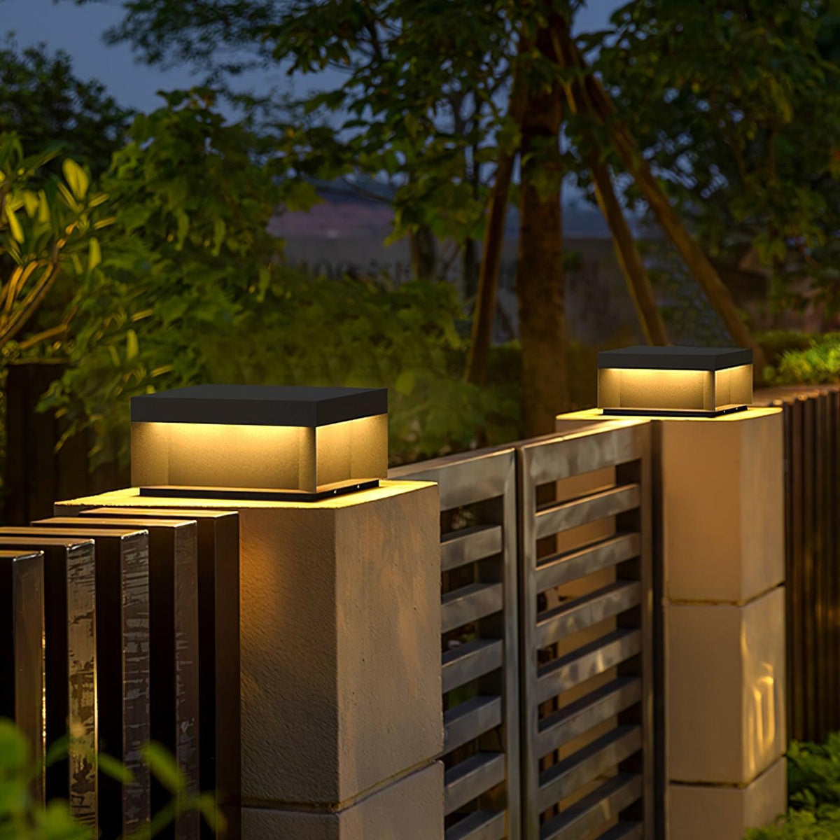 Black Outdoor Light