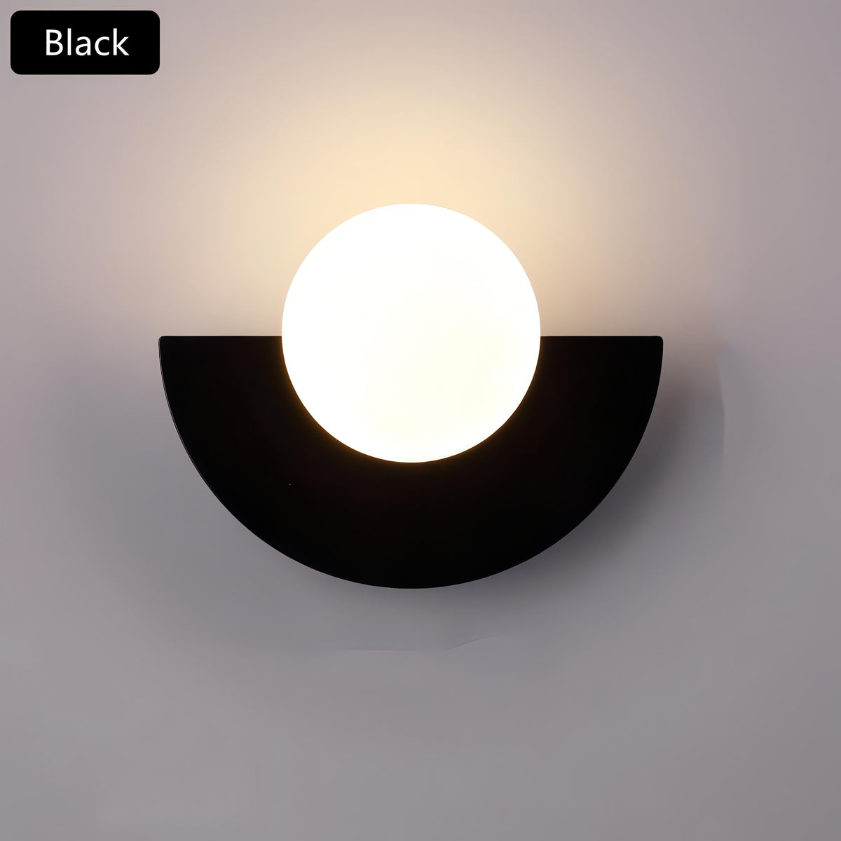 Everest Nordic Half-Moon Wall Light
