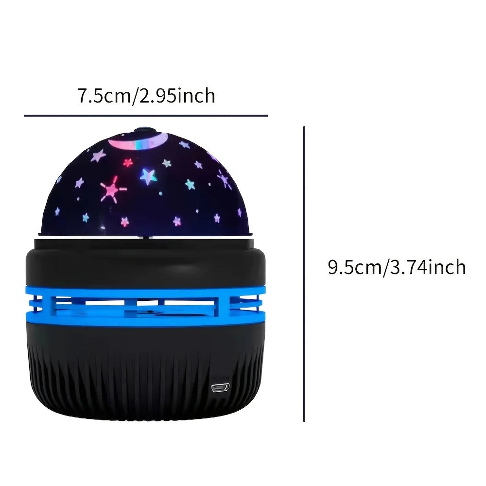Rotating Starry Sky Projector