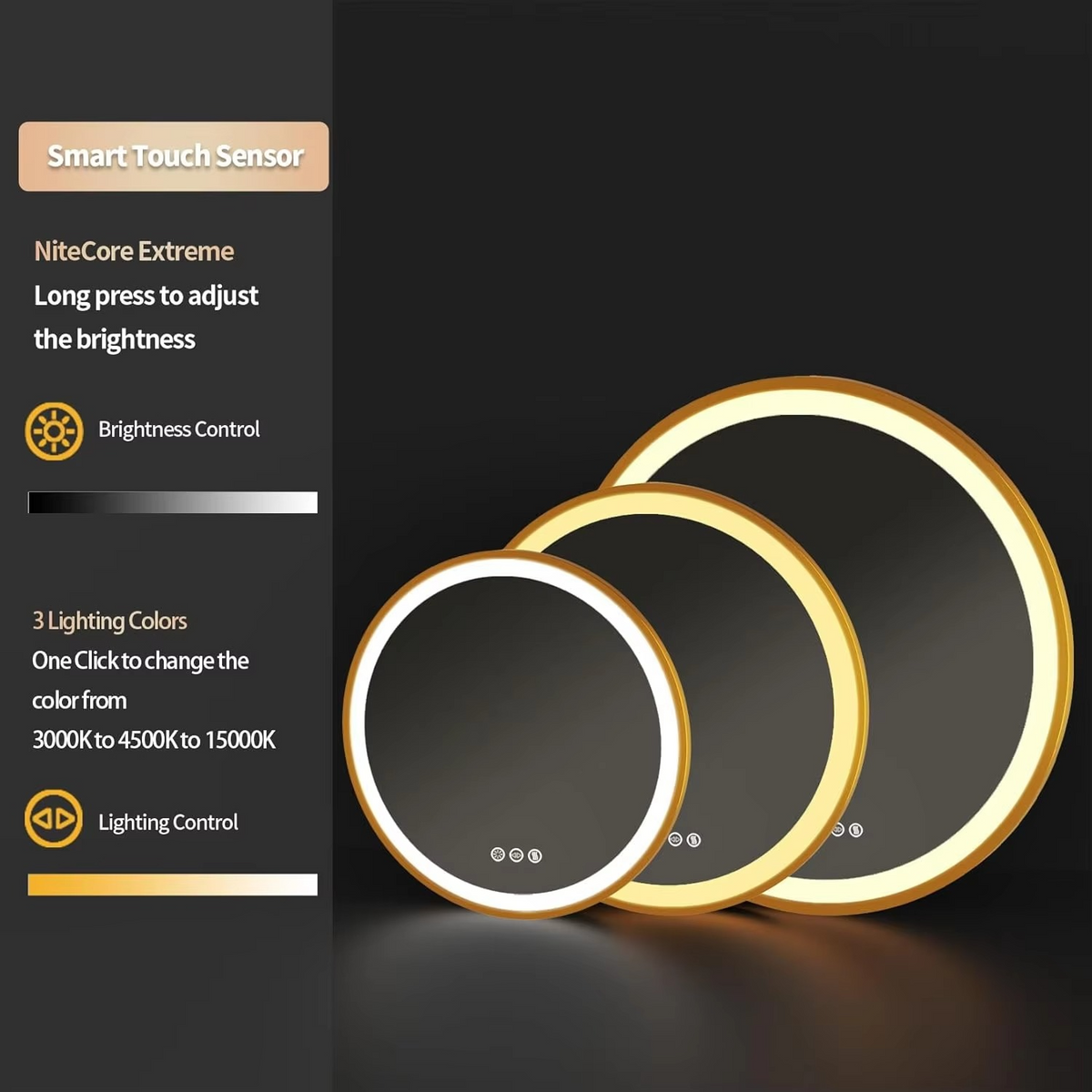 LED Mirror Wall Light