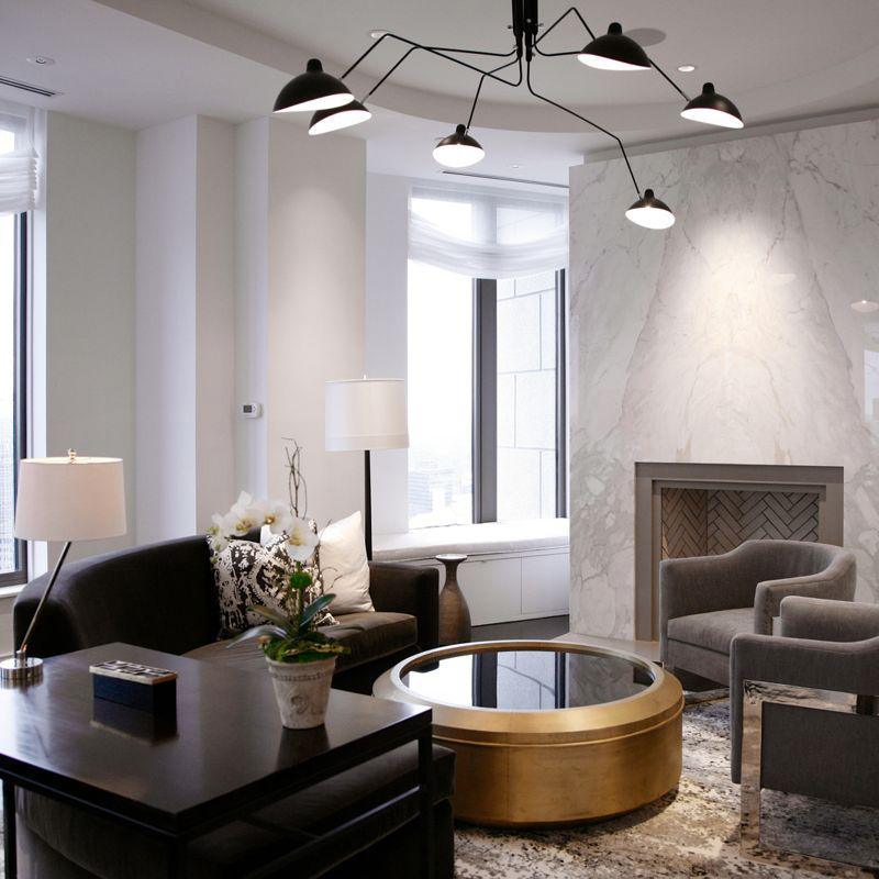Serge Mouille Ceiling Light