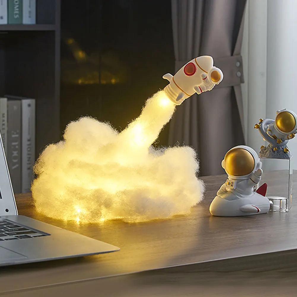 Rocket Launch Cloud Lamp