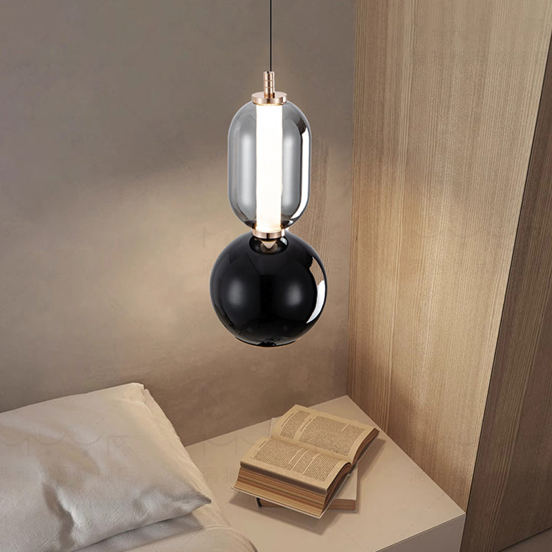 Scandinavian Iron Glass Pendant