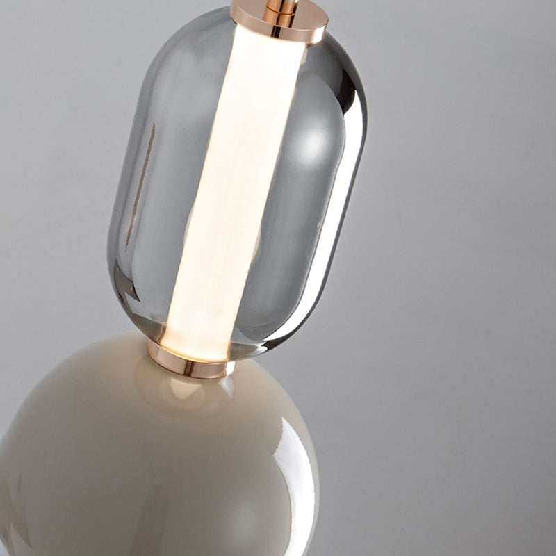 Scandinavian Iron Glass Pendant