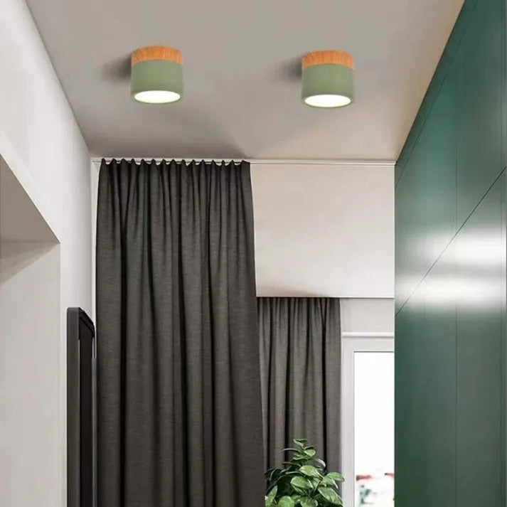 Scandinavian Cylinder LED Ceiling Lights