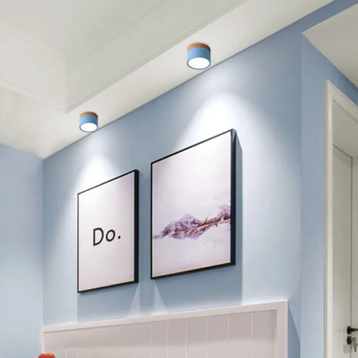 Scandinavian Cylinder LED Ceiling Lights