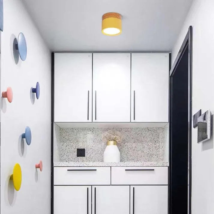 Scandinavian Cylinder LED Ceiling Lights