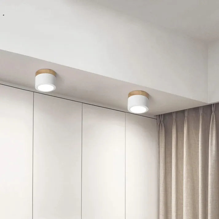 Scandinavian Cylinder LED Ceiling Lights