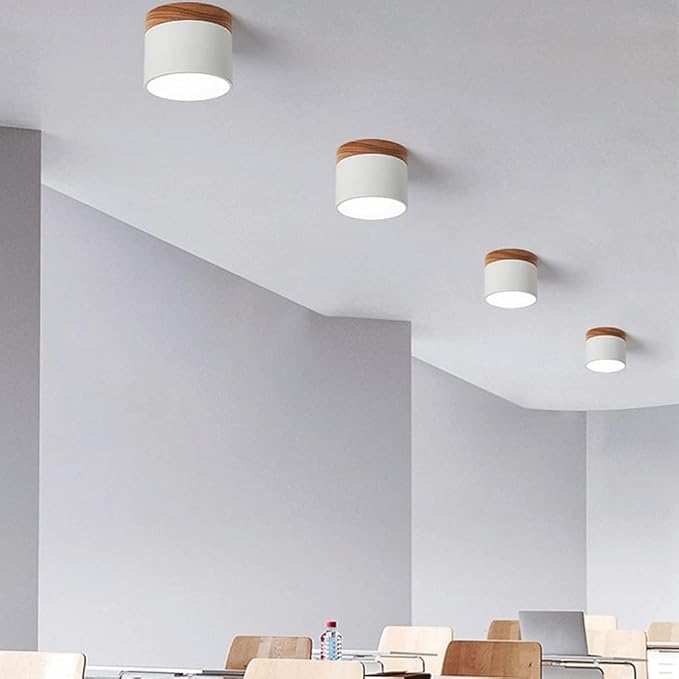Scandinavian Cylinder LED Ceiling Lights