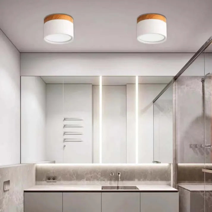Scandinavian Cylinder LED Ceiling Lights