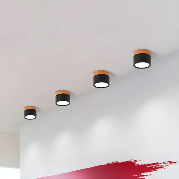 Scandinavian Cylinder LED Ceiling Lights