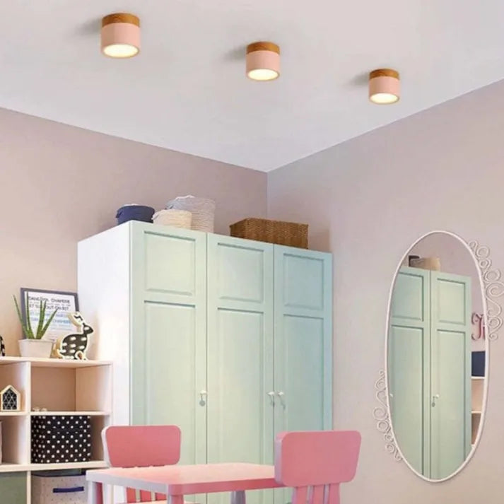 Scandinavian Cylinder LED Ceiling Lights