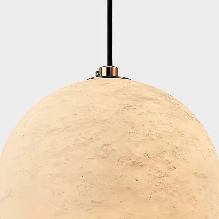 Scandinavian Alabaster Globe Pendant