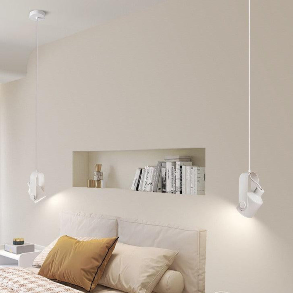 Scandinavian Wood & Metal Pendant