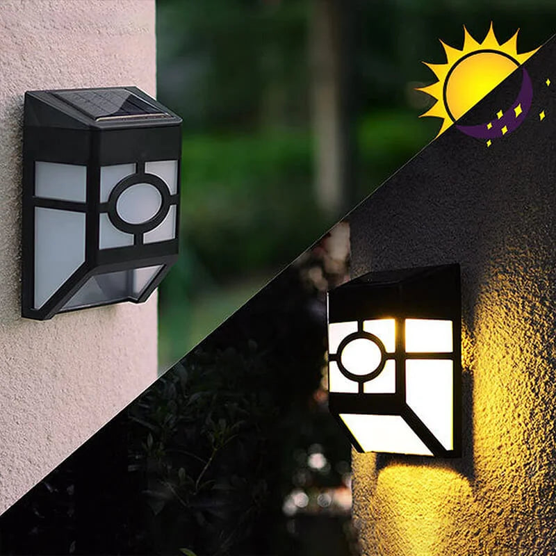 Solar LED Wall Light (2-Pack)