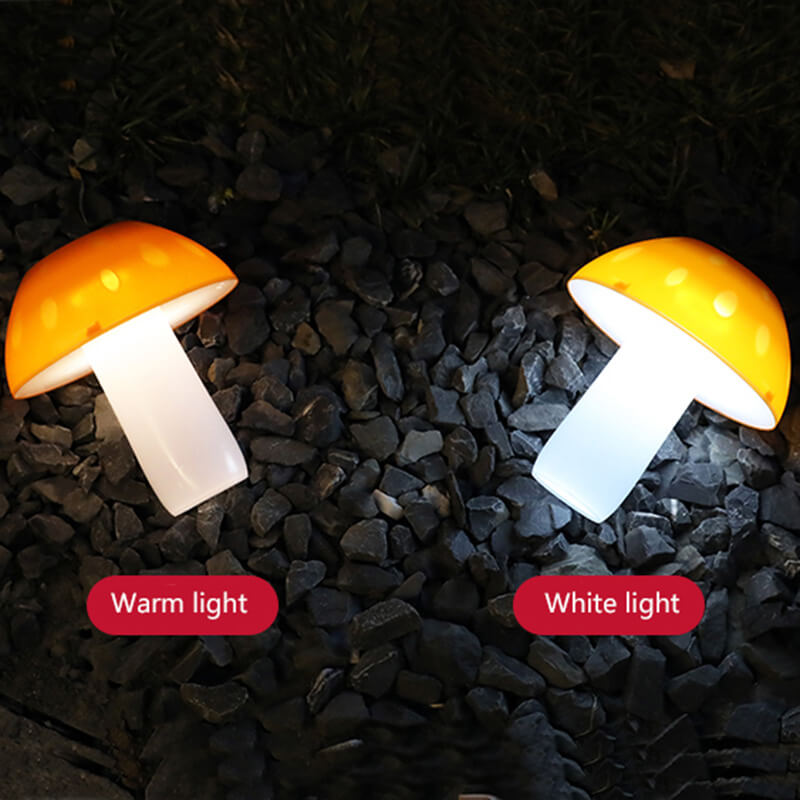 Solar Mushroom Garden Light