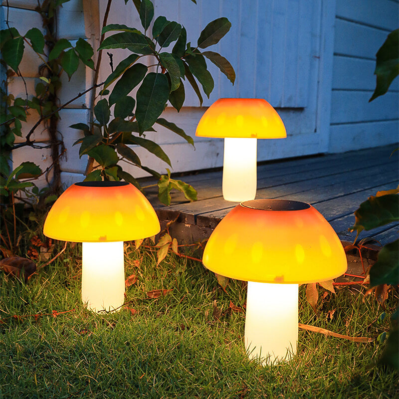 Solar Mushroom Garden Light