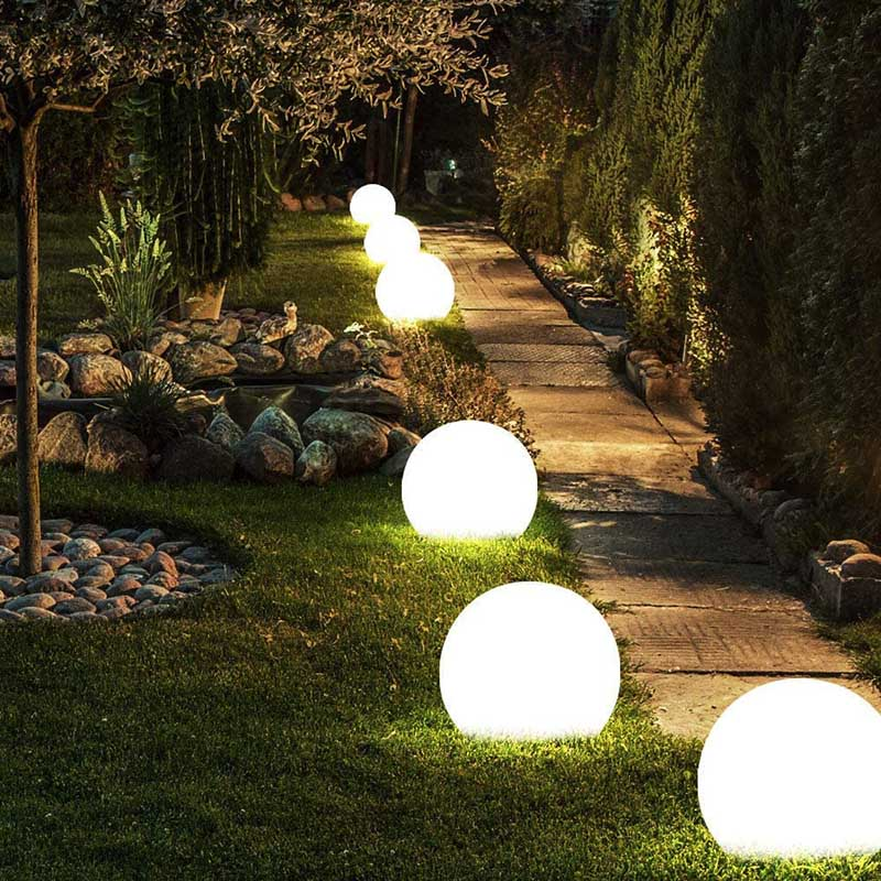 Solar Globe Garden Light
