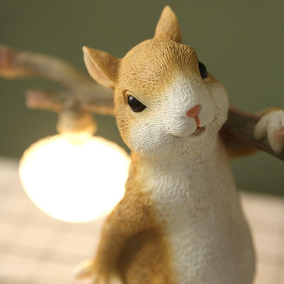 Squirrel Table Lamp