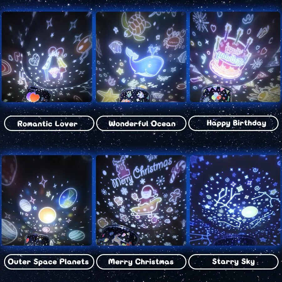 Starry Kids Night Light