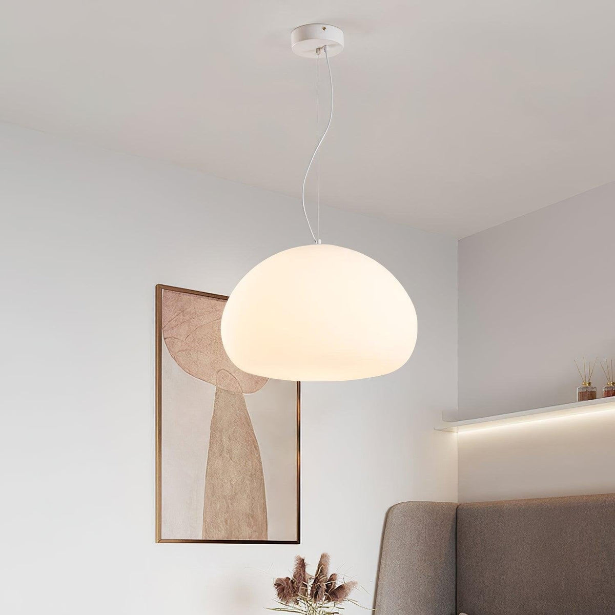 Steamed Bun Pendant Light